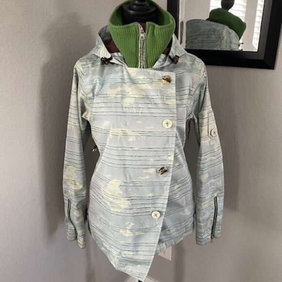 HOLDEN Ski Snowboard Winter Jacket Coat Light Blue Small - Picture 2 of 15